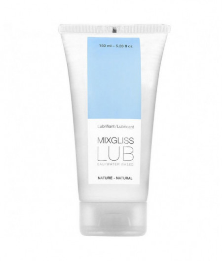 MIXGLISS NATURAL WATER BASED LUBRICANT 150 ML