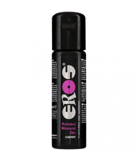 EROS KISSABLE MASSAGE GEL WARMING CHERRY 100 ML