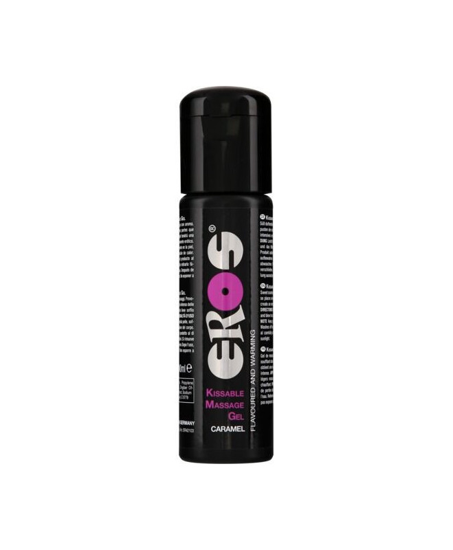 EROS KISSABLE MASSAGE GEL ŠILDANTIS KARAMELĖ 100 ML