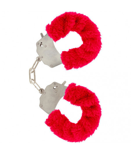 FURRY FUN CUFFS BONDAGE RED