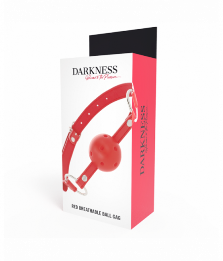 DARKNESS RED BREATHABLE GAG