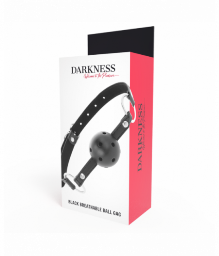 DARKNESS BLACK BREATHABLE GAG