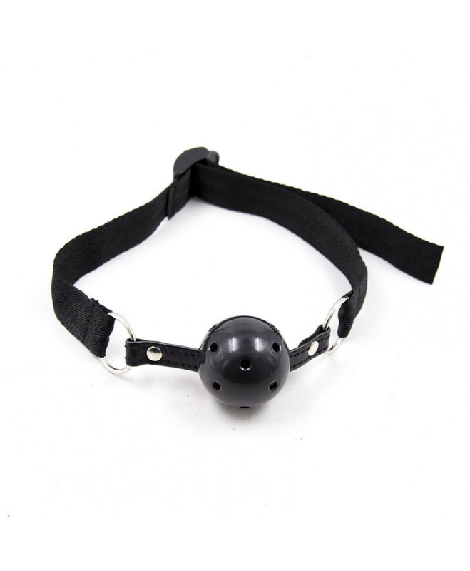 OHMAMA FETISH BALL GAG NAILONINĖ DIRŽELĖ