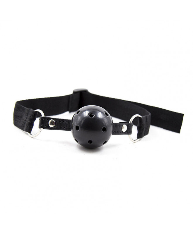 OHMAMA FETISH BALL GAG NAILONINĖ DIRŽELĖ 2