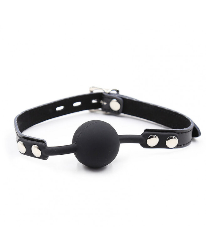 OHMAMA FETISH SILICONE BALL GAG SU ODINIU DIRŽU 2