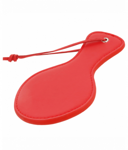 DARKNESS RED ROUNDED FETISH PADDLE