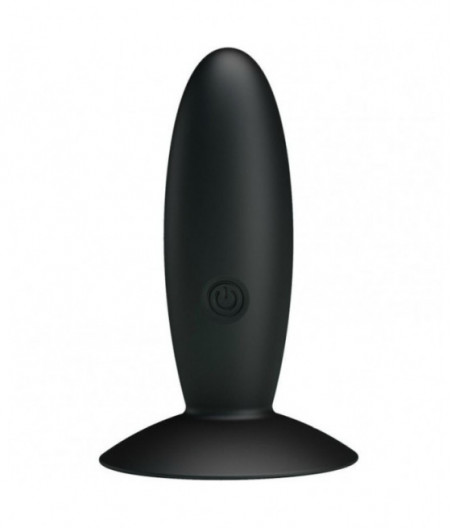 PRETTY LOVE BOTTOM RECHARGEABLE SILICONE PLUG WITH VIBRATION