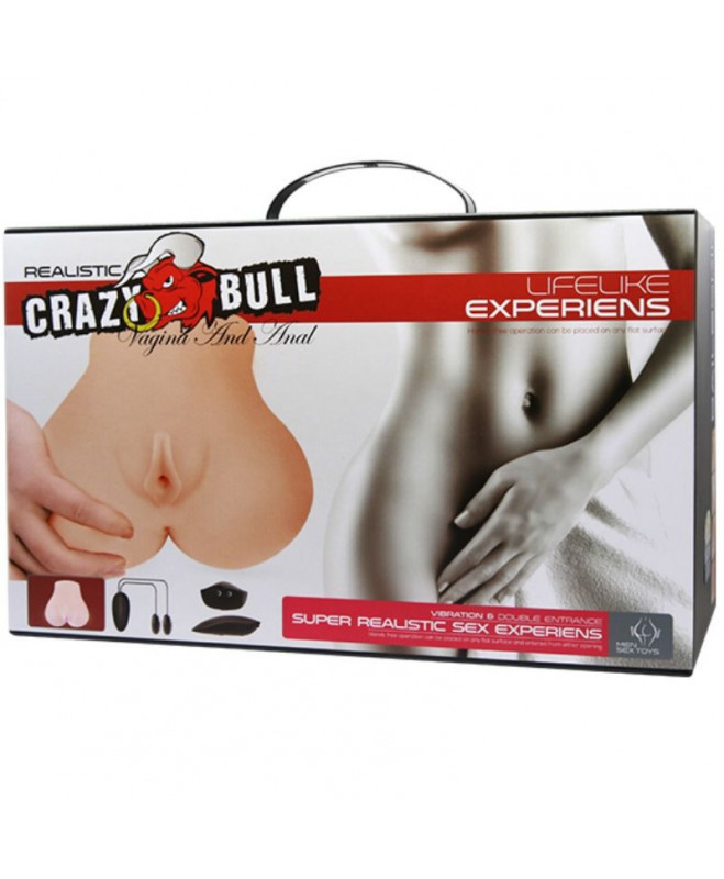 CRAZY BULL – REALIŠKAS išangė ir makštis SU VIBRACIJA 7 8