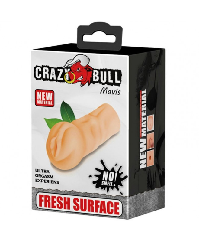 CRAZY BULL - MAVIS VAGINA MASTURBATOR 15,2 CM 6