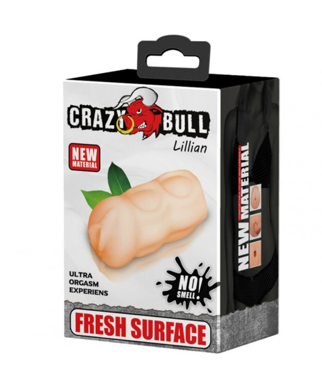 CRAZY BULL - LILLIAN VAGINA MASTURBATOR 13 CM 6