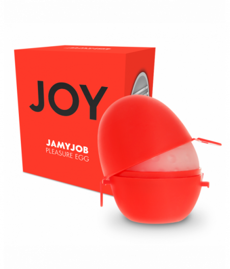 JAMYJOB EGG MASTURBATOR RED VERSION DISCRETT