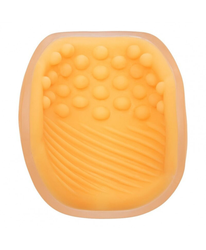 CALEX BEADED GRIP MASTURBATOR - ORANŽINĖ 7