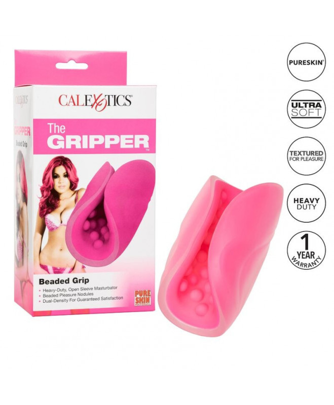 CALEX BEADED GRIP MASTURBATOR