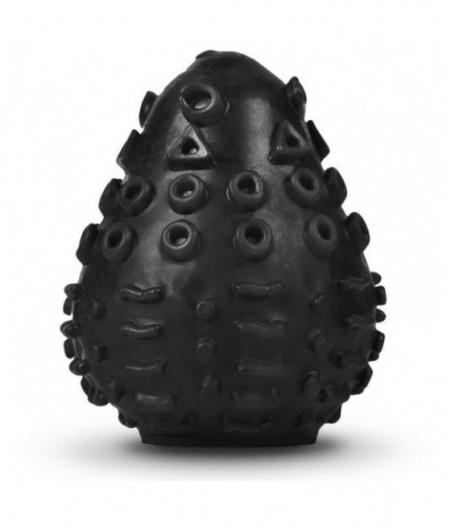 GVIBE TEXTURED AND REUSABLE EGG - BLACK