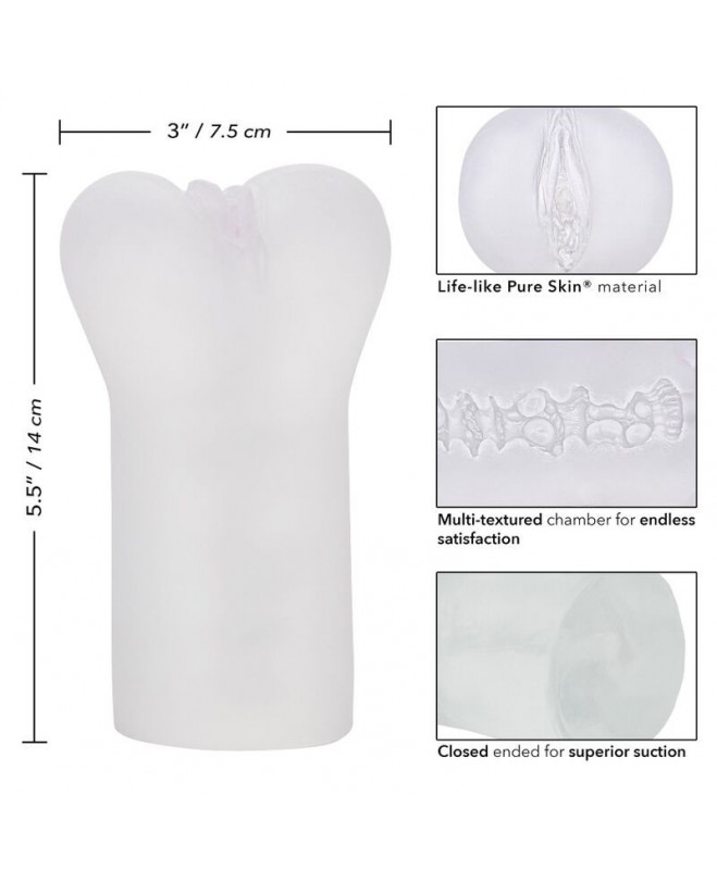 CALEX BOUNDLESS VULVA STROKER - SKAIDRUS 4