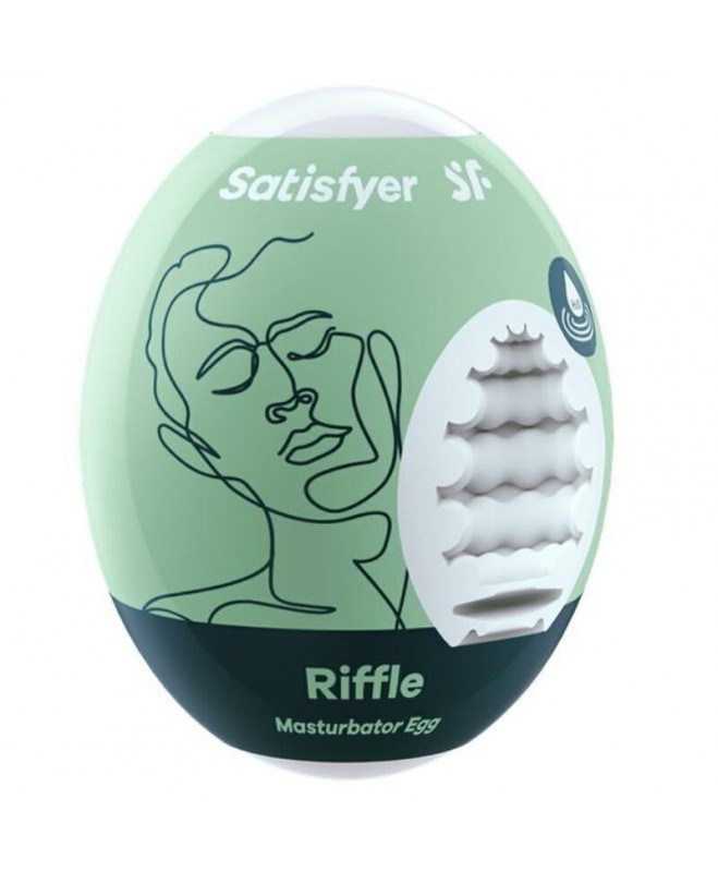 SATISFYER RIFFLE MASTURBATOR EGG