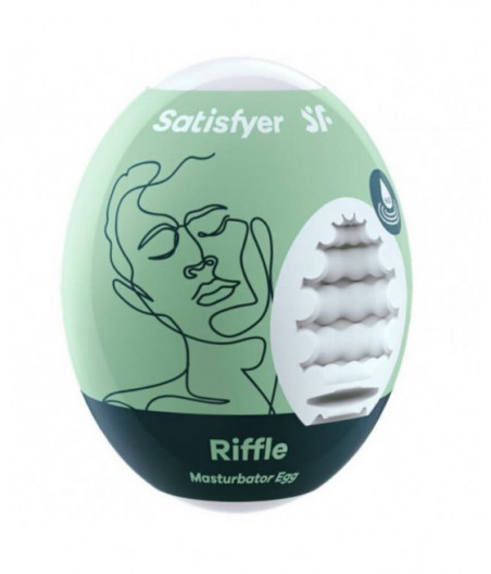 SATISFYER RIFFLE MASTURBATOR EGG