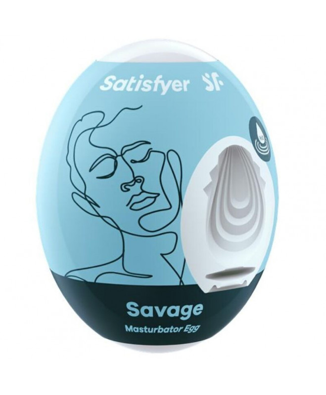 SATISFYER SAVAGE MASTURBATOR EGG