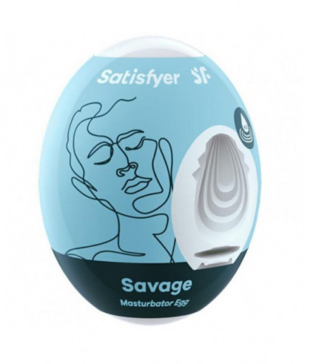 SATISFYER SAVAGE MASTURBATOR EGG