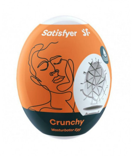 SATISFYER CRUNCHY MASTURBATOR EGG