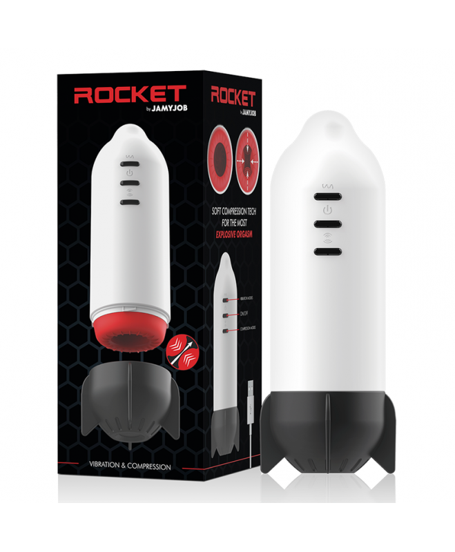 JAMYJOB ROCKET MASTURBATOR SOFT COMPRESSION TECH IR VIBRATION 2