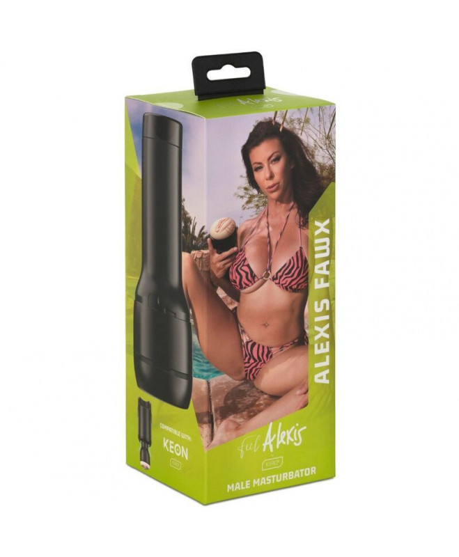 KIIROO KEON + ALEXIS FAWX STROKER + AQUA QUALITY LUBE 50 ml 6