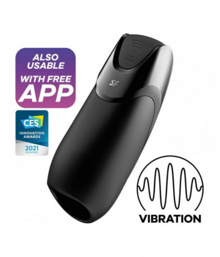 SATISFYER MEN VIBRATION+ - BLACK