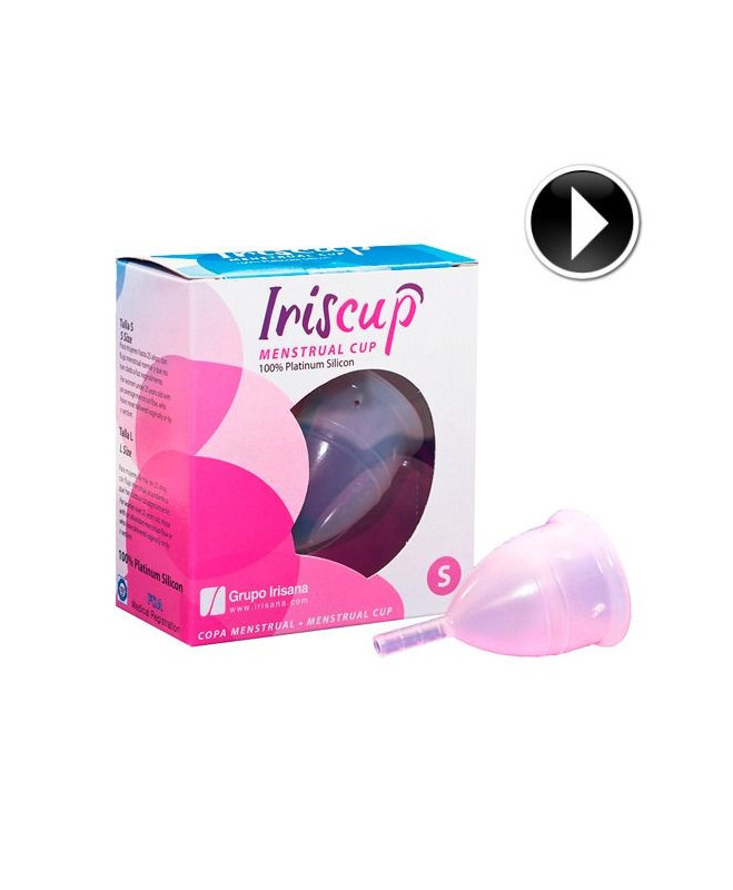 IRISCUP MENSTRUAL TAURELĖ MAŽA RAUDŽINĖ 2