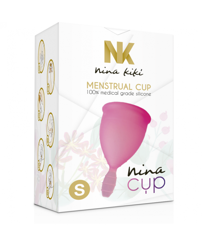 NINA CUP MENSTRUAL TAURĖS DYDIS RAUŽAS S 6