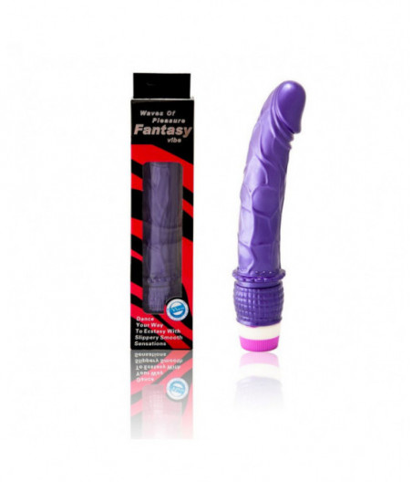 WAVES OF PLEASURE VIBRATOR 23 CM PURPLE