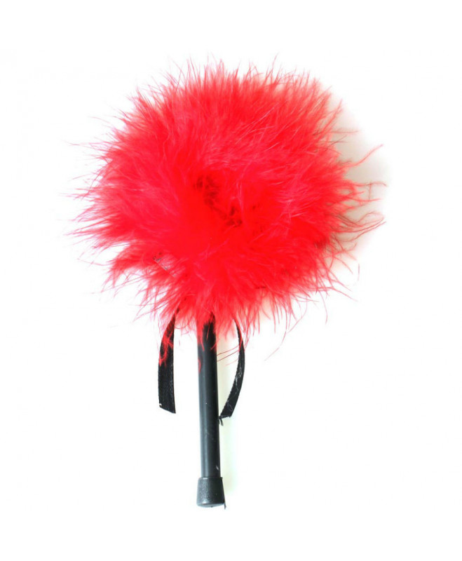 SECRETPLAY RED MARABOU DUSTER 2