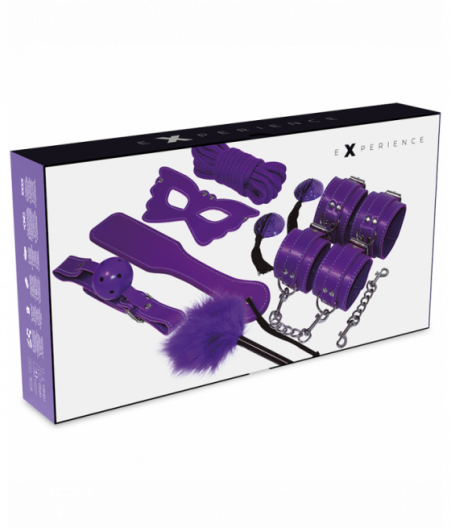 EXPERIENCE BDSM FETISH KIT PURPLE SERIES