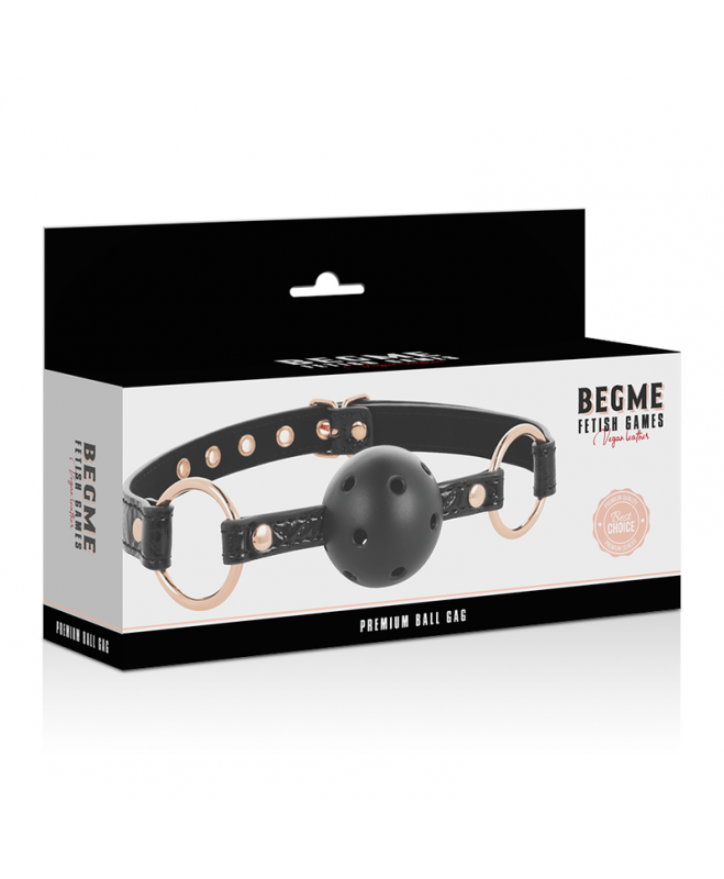 BEGME BLACK EDITION BALL GAG VEGAN ODA 4