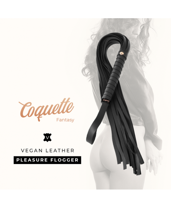 COQUETTE CHIC DESIRE FANTASY VEGAN LEATHER FLOGGER 6