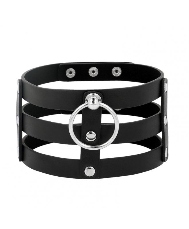 COQUETTE CHIC DESIRE RANKŲ DARBAS CHOKER VEGAN ODA – FETIS 3