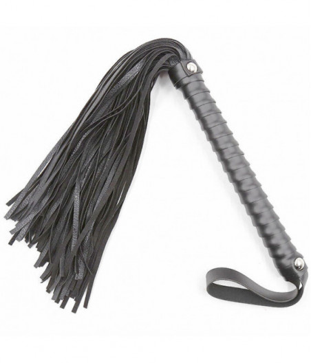 OHMAMA FETISH TEXTURED HANDLE WHIP