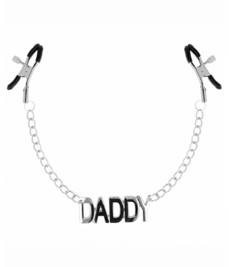 OHMAMA FETISH NIPPLE CLAMPS WITH CHAINS - DADDY