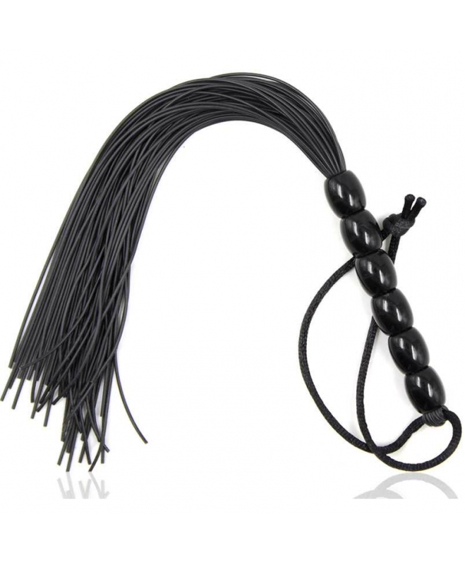 OHMAMA FETISH briaunuota silikoninė rankenėlė FLOGGER 22 CM