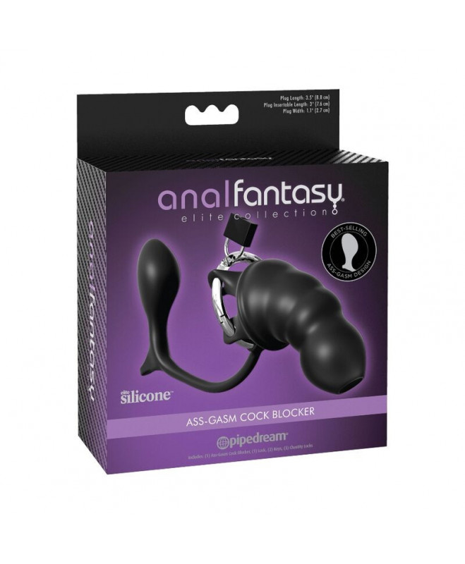 ANAL FANTASY ELITE COLLECTION ASS-GASM COCK BLOCKER 3