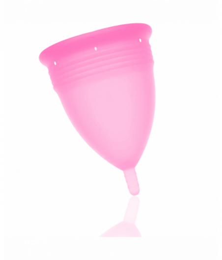 STERCUP MENSTRUAL CUP SIZE S PINK COLOR FDA SILICONE