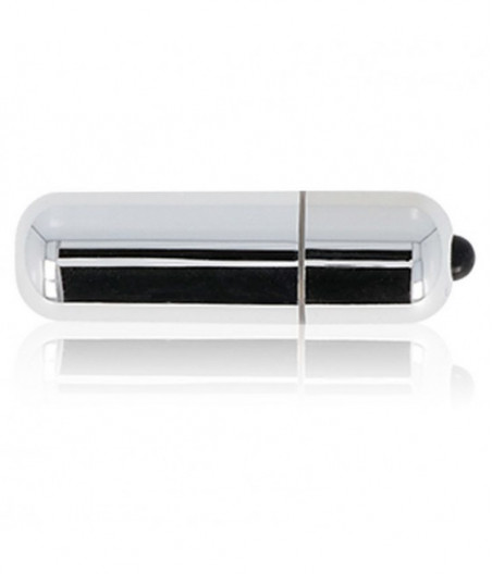 GLOSSY PREMIUM BULLET VIBE SILVER 10V