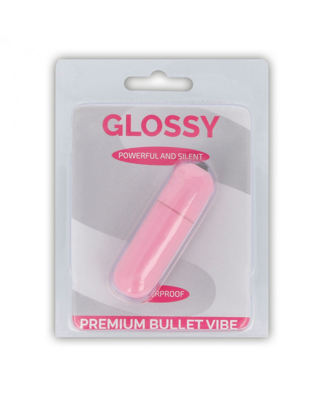 GLOSSY PREMIUM BULLET VIBE PINK 10V 2