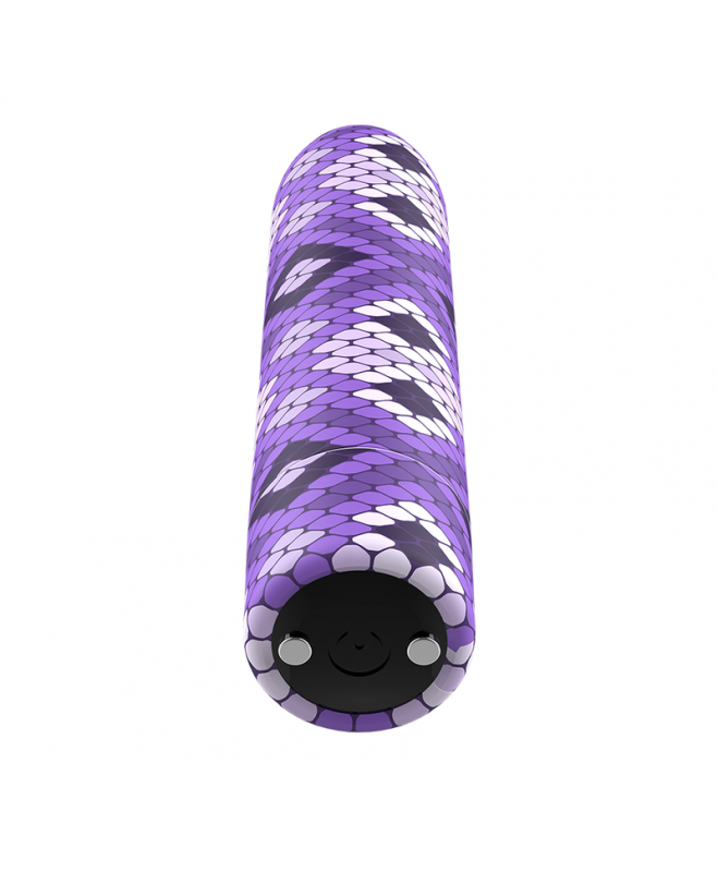 TINKINTI BULLETS ĮKRAUKAMA SNAKE PURPLE MAGNETIC BULLET 10 INTENSITY 4