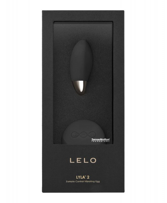 LELO - LYLA 2 VIBRATINGAS KIAUŠINIS-MASSAŽERIS JUODAS 3