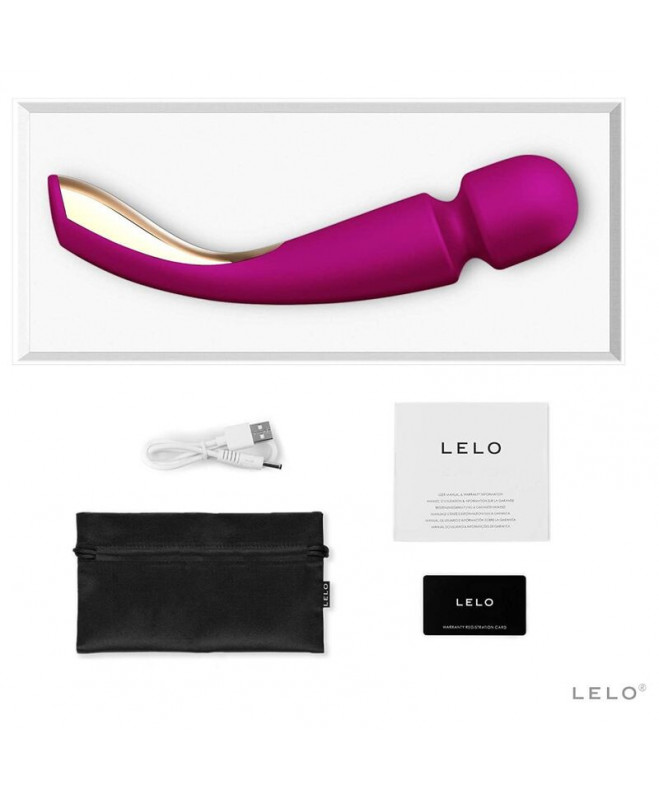 LELO SMART WAND 2 MASAGER MEDIUM DEEP ROSE 5