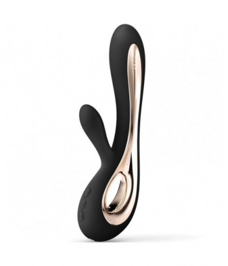 LELO SORAYA 2 VIBRATOR RABBIT BLACK