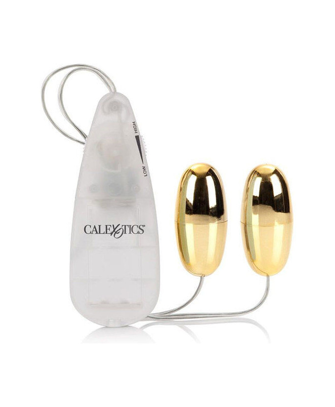 CALEX VIBRATING BULETS GOLD DUO