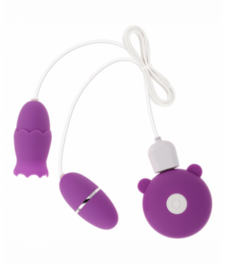 OHMAMA DOUBLE STIMULATOR 10 VIBRATION MODES