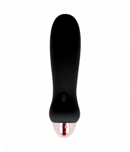 DOLCE VITA RECHARGEABLE VIBRATOR FIVE BLACK 7 SPEEDS