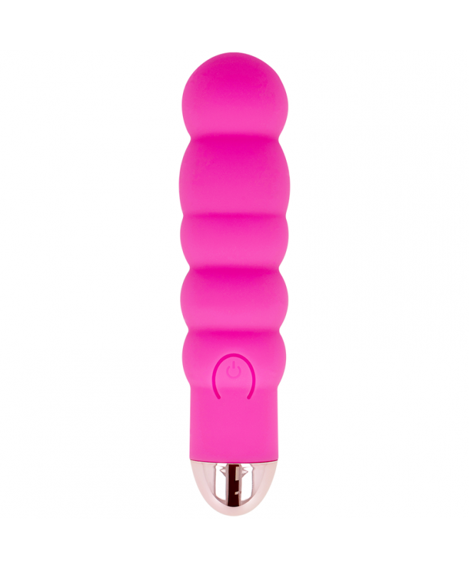 DOLCE VITA PAKRAUJAMAS VIBRATORIUS SIX PINK 7 greičiai DOLCE VITA PAKRAUJAMAS VIBRATORIUS SIX PINK 7 greičiai
